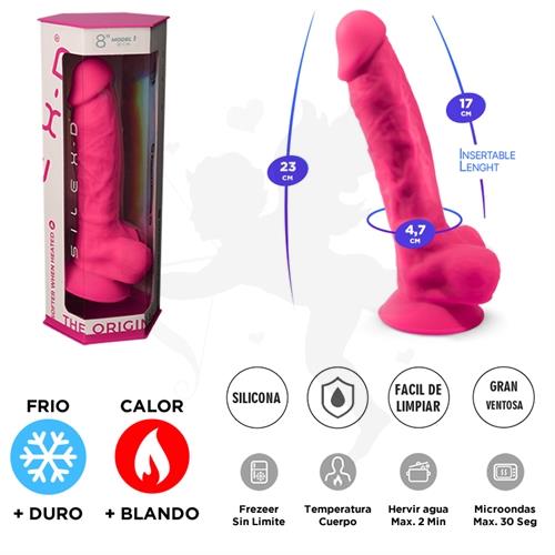 THE ORIGIN - Dildo de Silicon Termorreactivo (Modelo 9